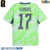 Maglie da calcio Svizzera Ruben Vargas #17 Seconda Maglia Mondiali 2026  Manica Corta